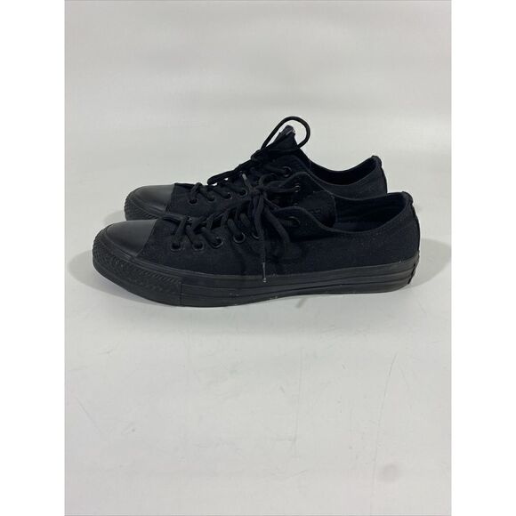Converse With Lunarlon Triple Black Chuck Taylor All Star Size Mens 8.5 - Picture 5 of 14